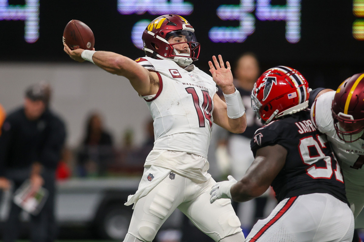 Commanders quarterback Sam Howell is loving life as an NFL starter.